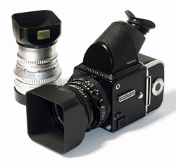Hasselblad 2000FC with 80mm Planar and 150mm Sonnar