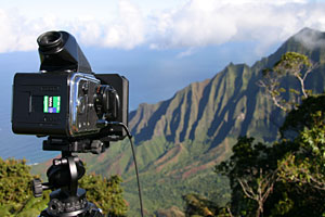 Kiev 88CM at the Kalalau Valley lookout