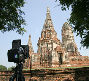 Kiev 88CM at Ayutthaya, Thailand